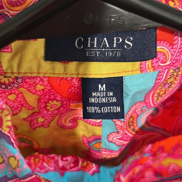 Chaps 3/4 Button Up - Picture 2 of 2